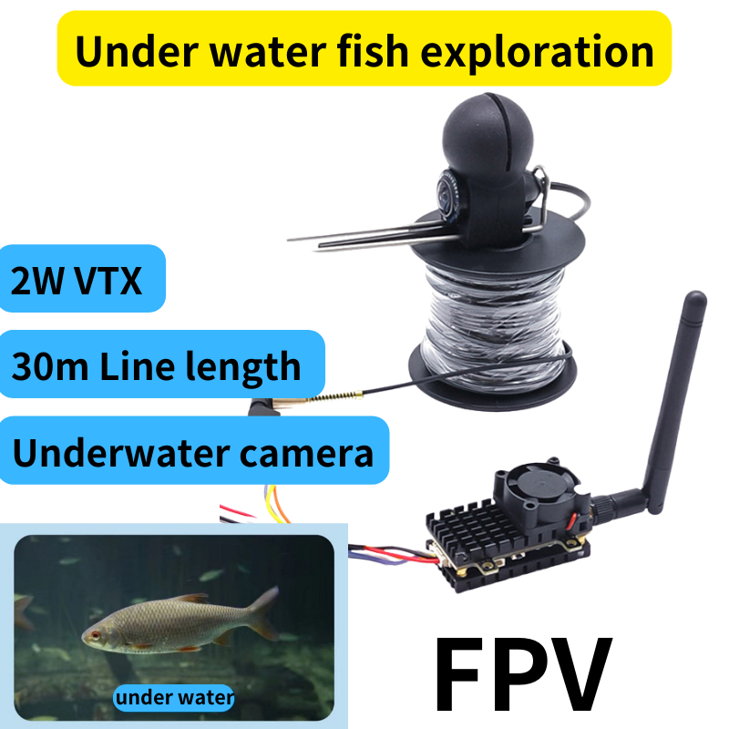 Fishing Boat Anchor - 2 Вт передача изображения беспроводная камера
