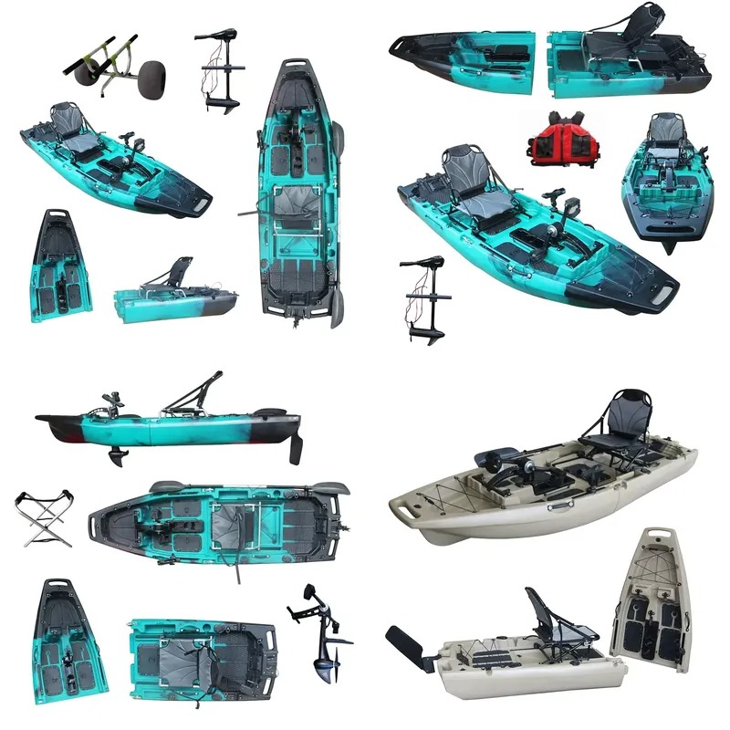 Fishing Boat Paddle - Популярная одноместная моторизованная морская байдарка/каяк из