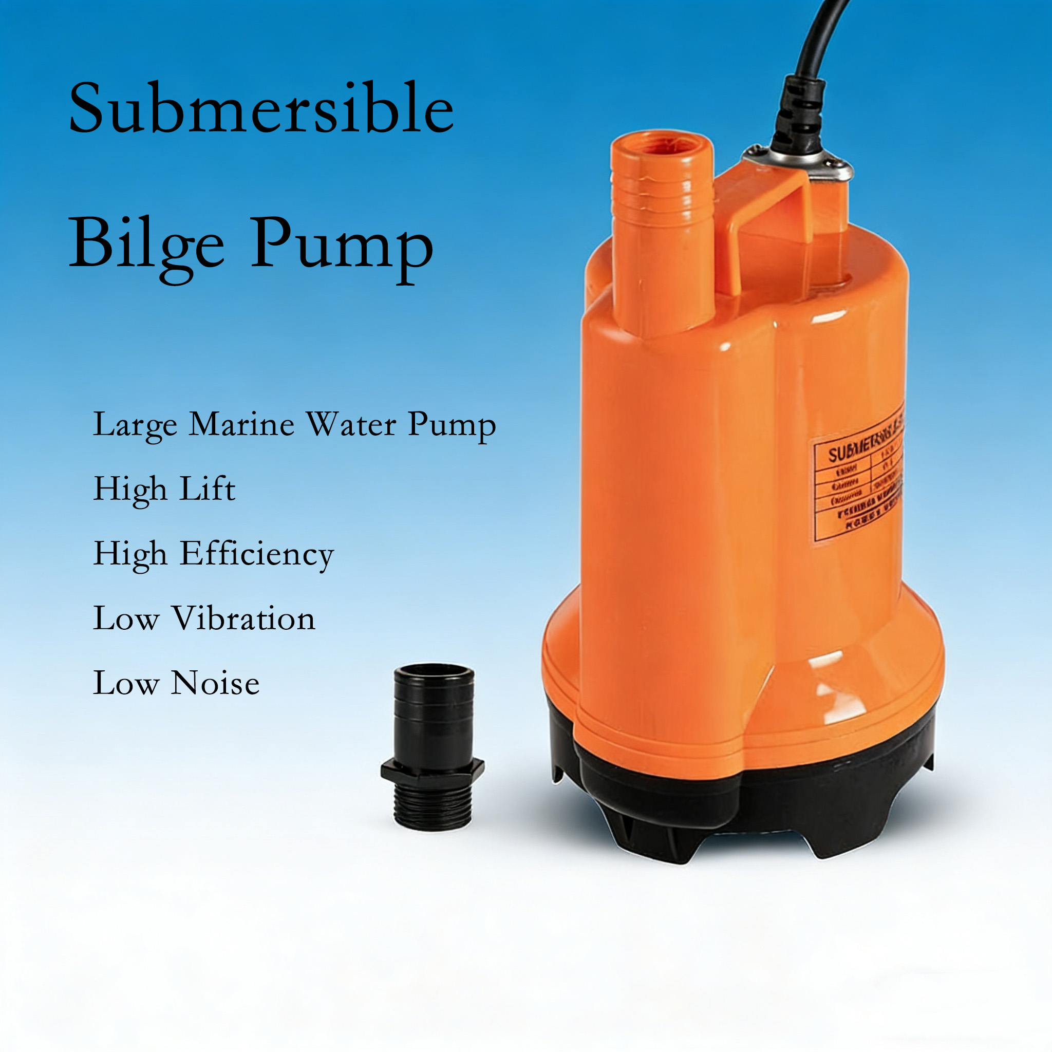 Погружной водяной насос 12 В п – обзор и цена Fishing Boat Bilge Pump